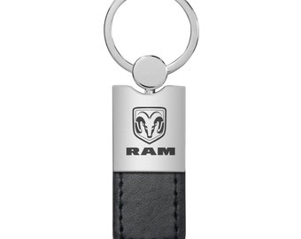 RAM Logo Steering Wheel Key Chain