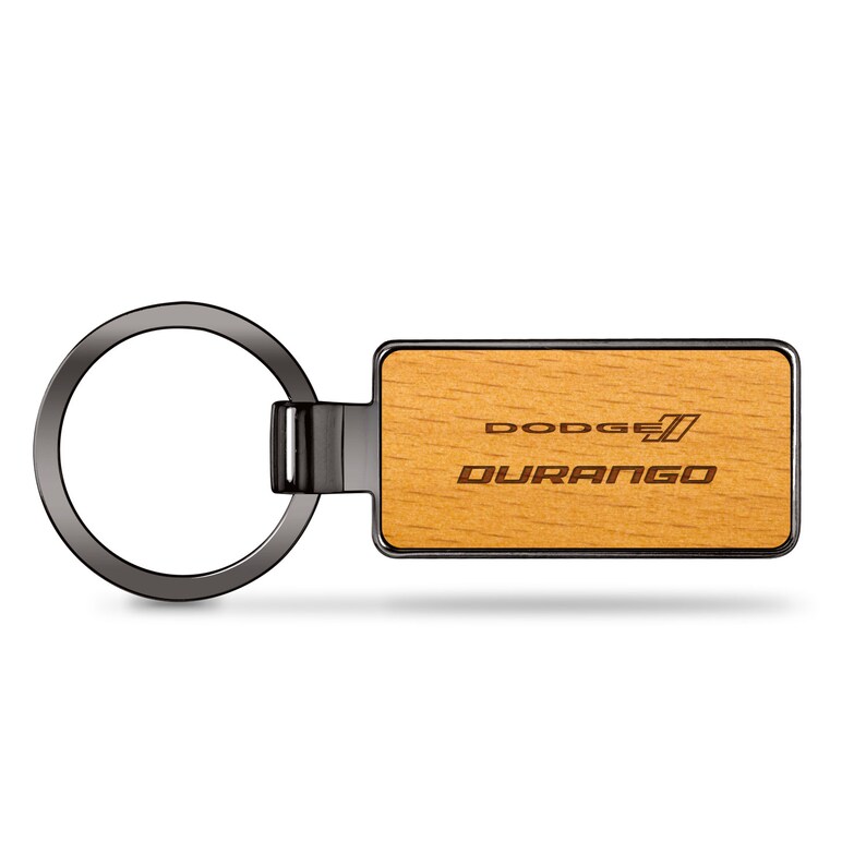 Dodge Grand Caravan Silver Carabiner-style Snap Hook Metal Key Chain Keychain