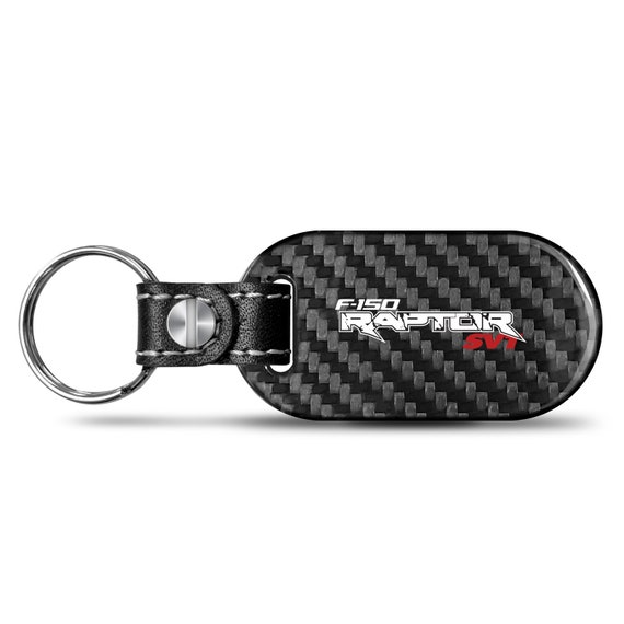 Raptor Carbon Fiber Keychain