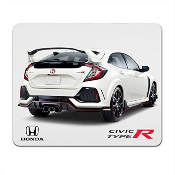 Honda Logo in Black on Shining Silver Aluminum Tire Valve Stem Caps iPick Image for