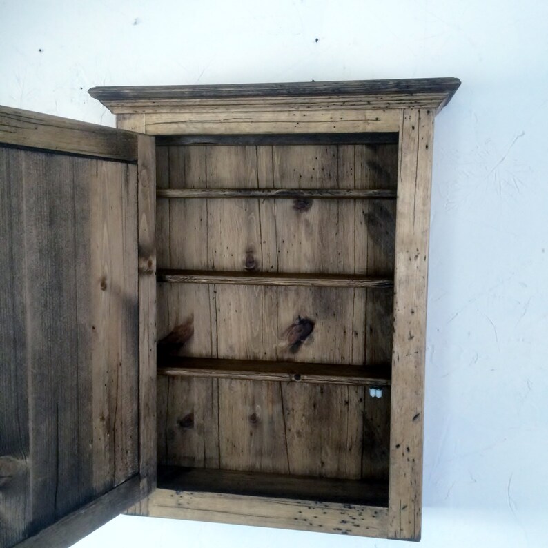 Distressed Farmhouse Primitive White Pine Etsy