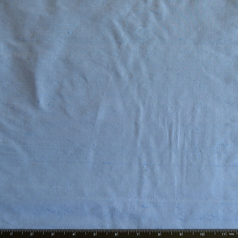 Iridescent Cornflower Blue Dupioni Silk 100% Silk Fabric - Etsy