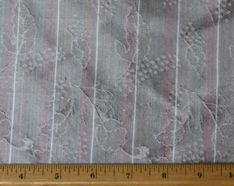 Silber Dupionseide Jacquard 100% Seide Stoff, 44 "breite, lose Ware (JD-342)