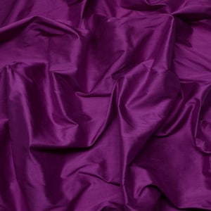 Iridescent Magenta Pink Shantung Silk, 100% Silk Fabric, 54" Wide, By The Yard (SF-241D)