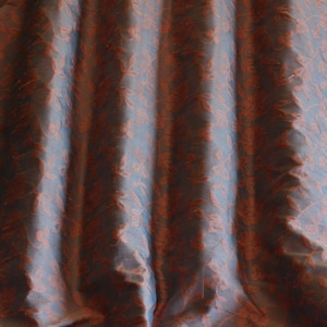 Purple/Mauve Dupioni Shantung Jacquard 100% Silk Fabric 44&quot; Wide, 0.45 Yard Piece (JD-333)