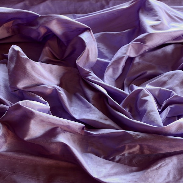 Periwinkle Taffeta Silk Fabric