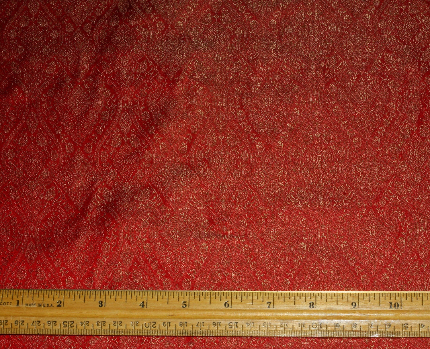 Red 192 Silk Jacquard main image 0