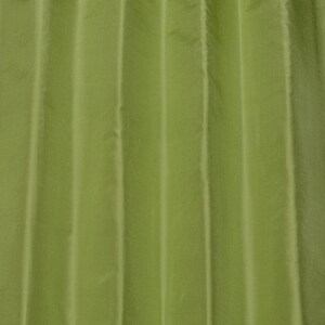 Lime Cream Green Taffeta Silk Fabric