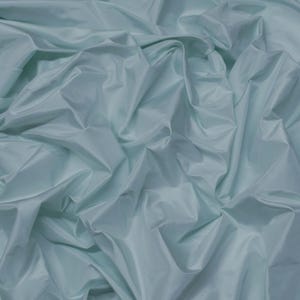 Baby Blue Iridescent Silk Taffeta 100% Silk Fabric, 54&quot; Wide, By The Yard (TS-7004)