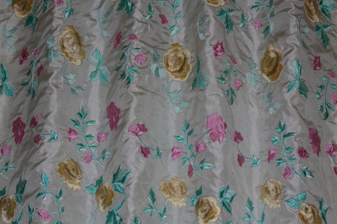 Ivory Silk Taffeta Ollie