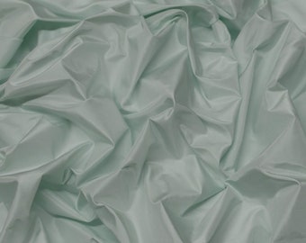 Léger Aqua Iridescent Silk Taffeta 100% Tissu de soie, 54 » De large, par cour (TS-7004)