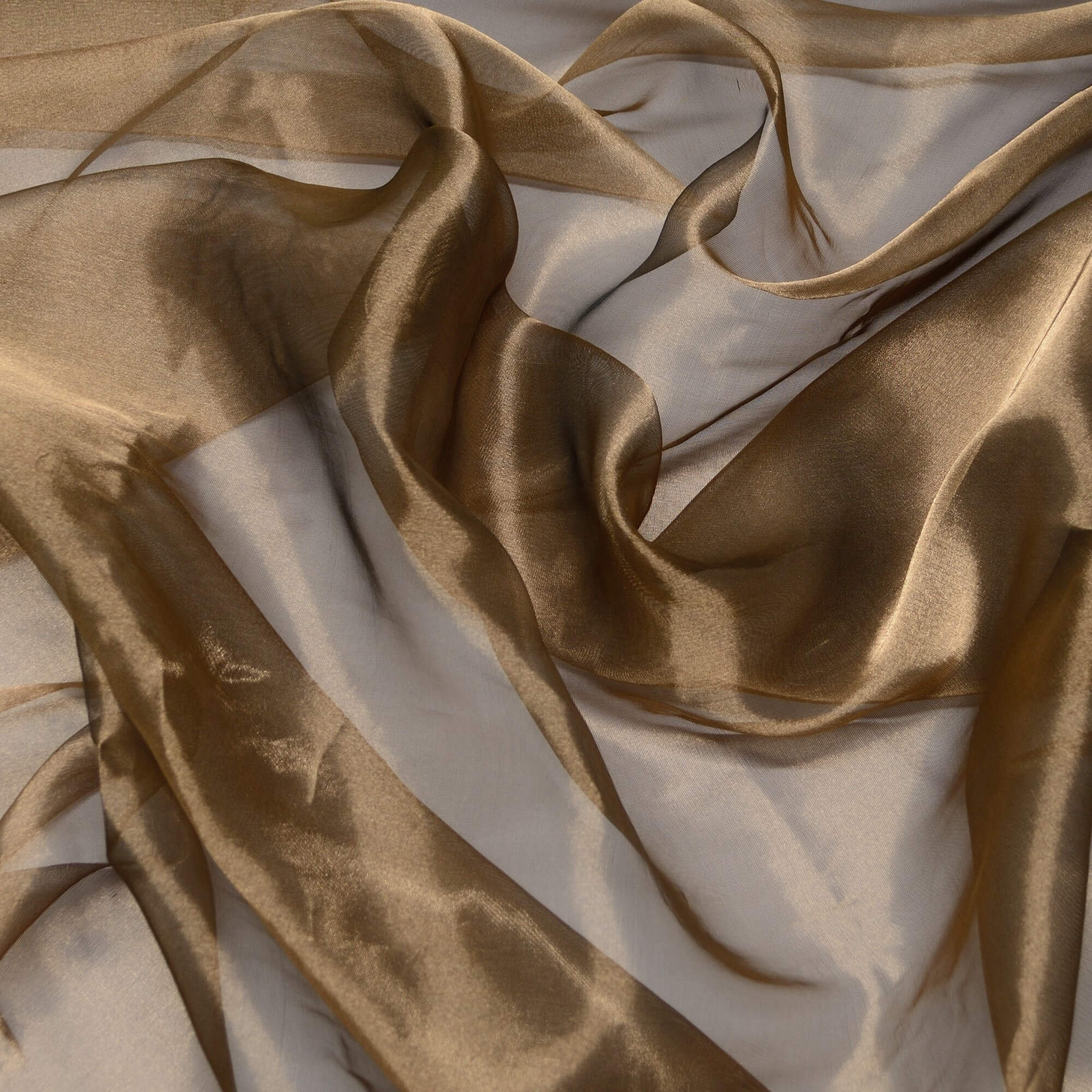 Dusty Black Copper Metallic Silk Organza Seide Metallic Stoff Fullmaterial 44 Breit TS 7216 Etsy