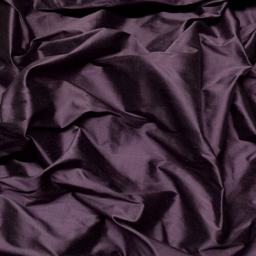 Eggplant Silk Shantung 54