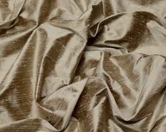 Soie iridescente Moonglow Dupioni, tissu 100% soie, 44 » ou 54 » de largeur, par verge (S-220)