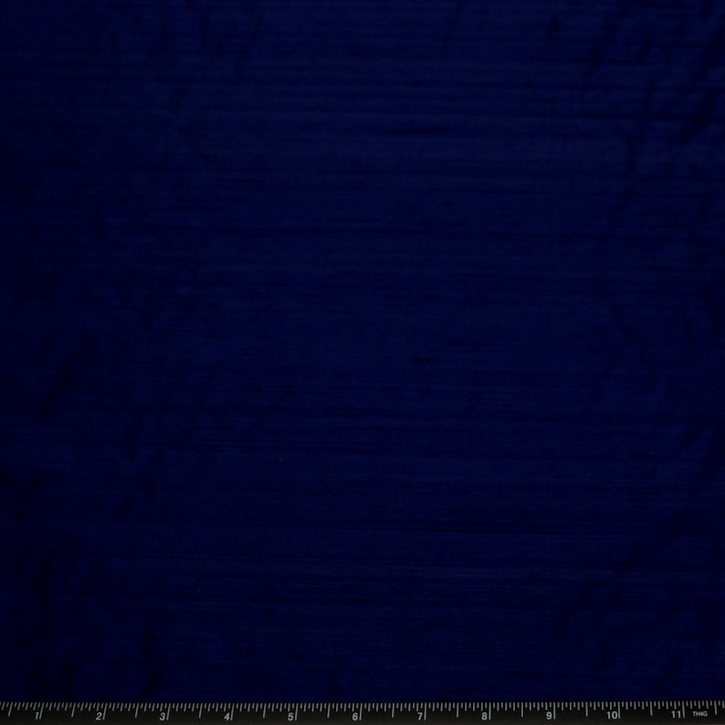 Iridescent Midnight Blue Dupioni Silk 100 Silk Fabric Etsy
