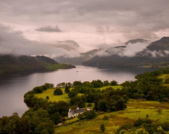 Ullswater Lake District Photo Print – Atmospheric Landscape Wall Art