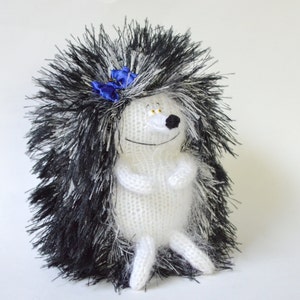 fluffy hedgehog toy