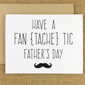 FanTACHEtic Father's Day Card