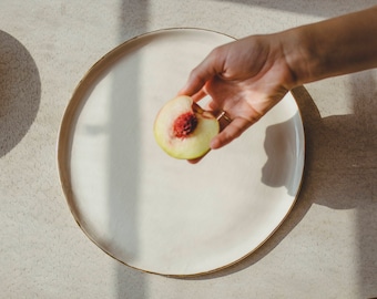 Assiette à Diner Pomme De Pin