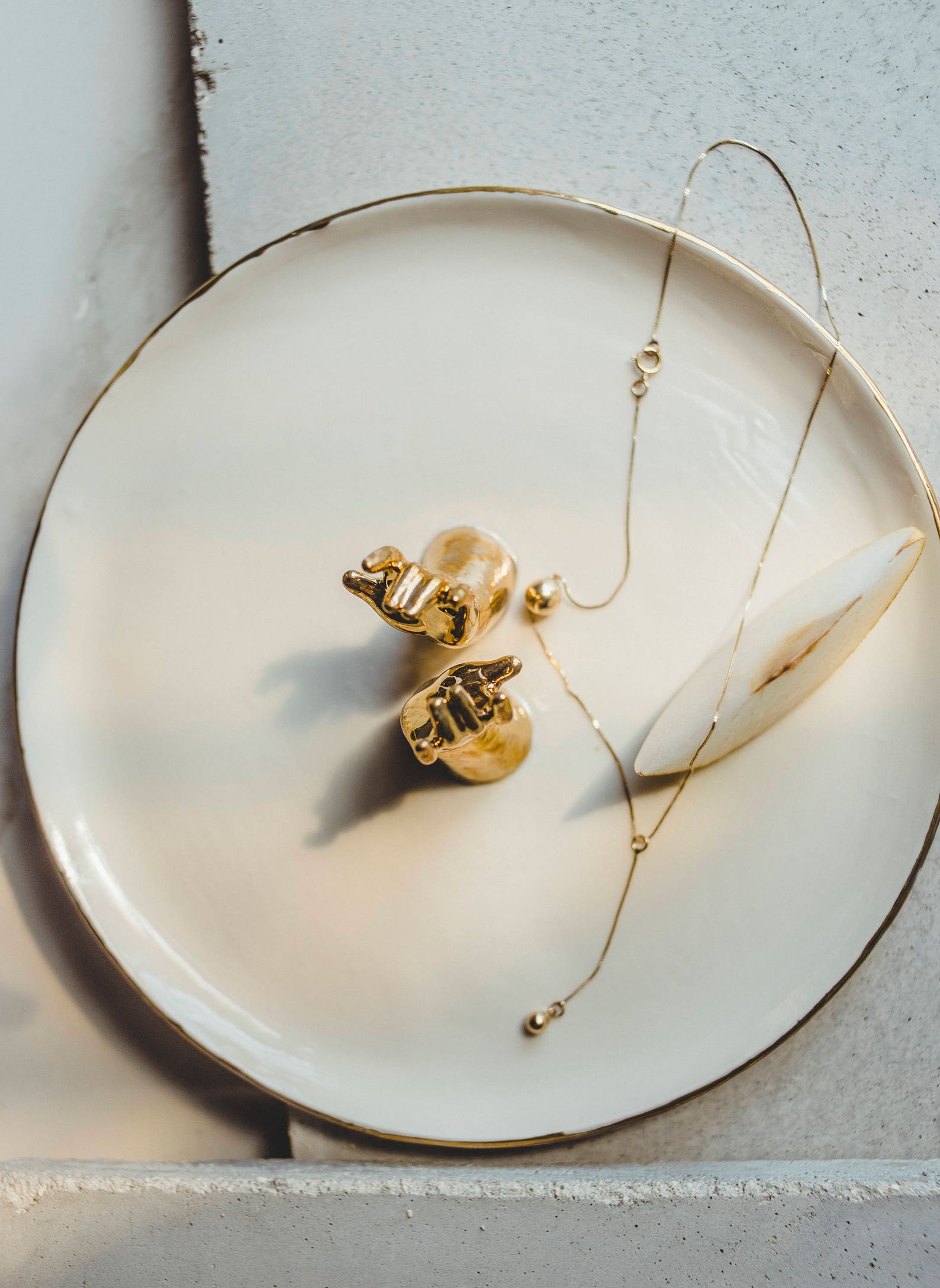 Ceramic Hand Jewelry Display Vanity Decor Bathroom Vanity Tray Etsy