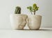 Succulent Pots Set Ceramic Planter Face Planter Housewarming Gift For Best Friend Birthday Gift Plant Pot Cute Desk Accessories New Job Gift 