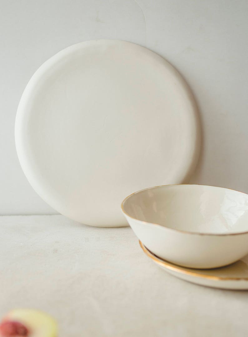 Pottery Plates Pottery Bowl Dinner Set Soup Bowl Dinner Plates Etsy