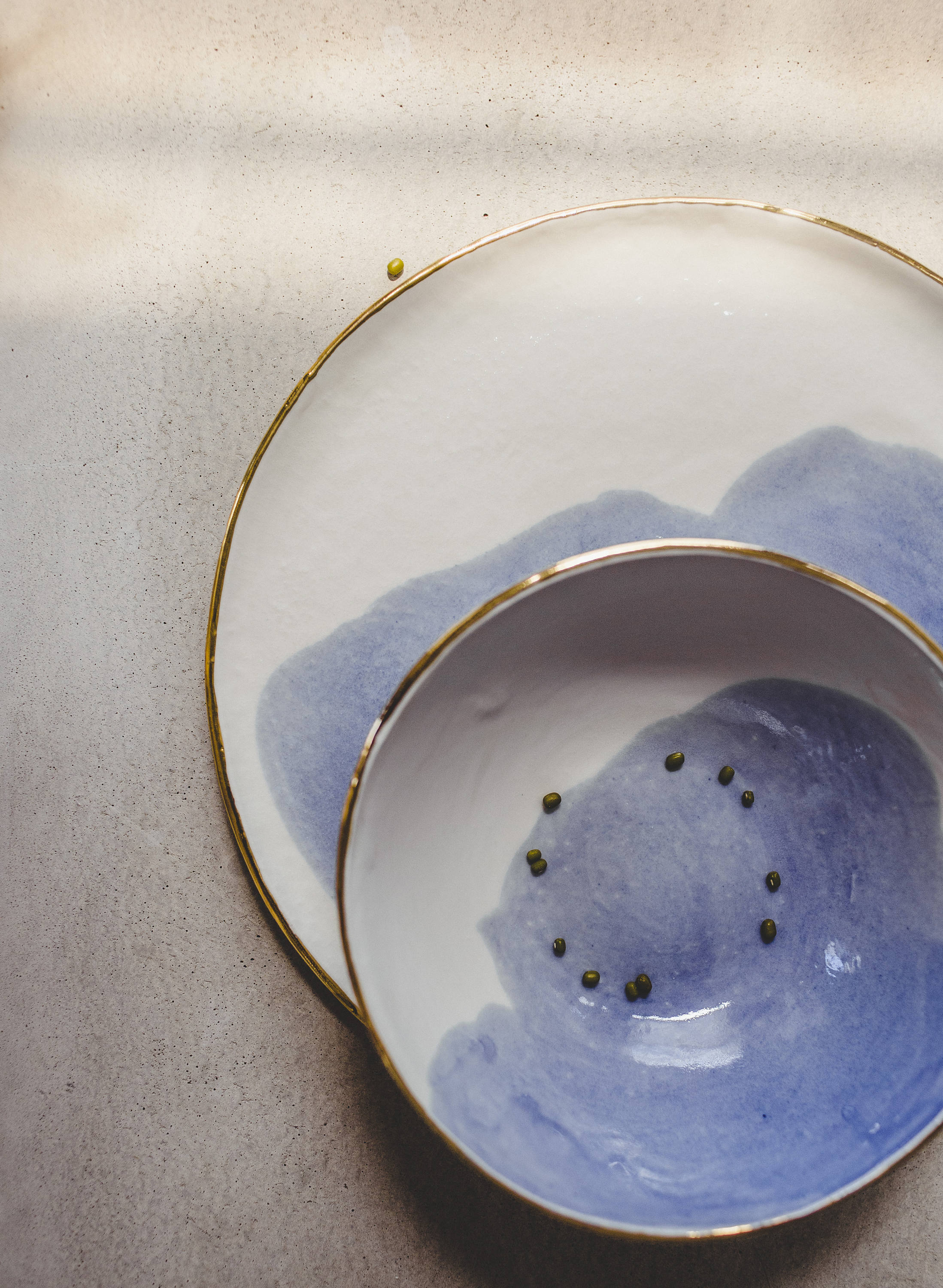 Pottery Dinner Set Dinnerware Set Blue Dinnerware Set Etsy Israel