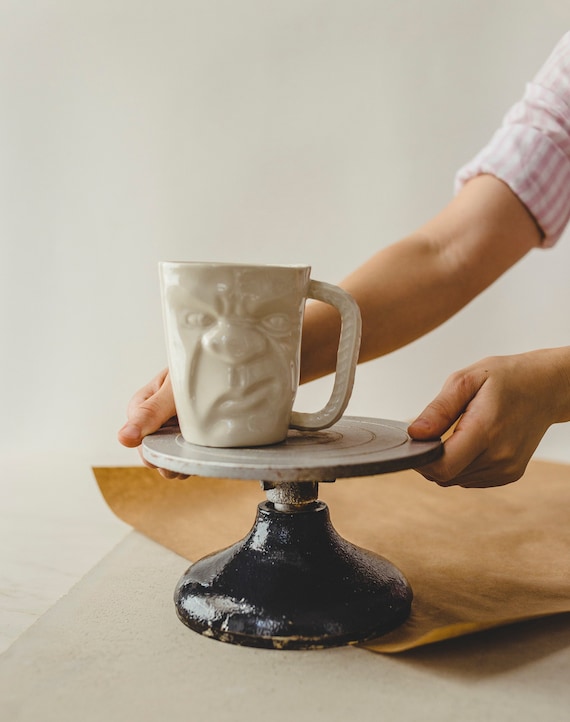 Large Ceramic Cup Handmade, Large Ceramic Coffee Mugs