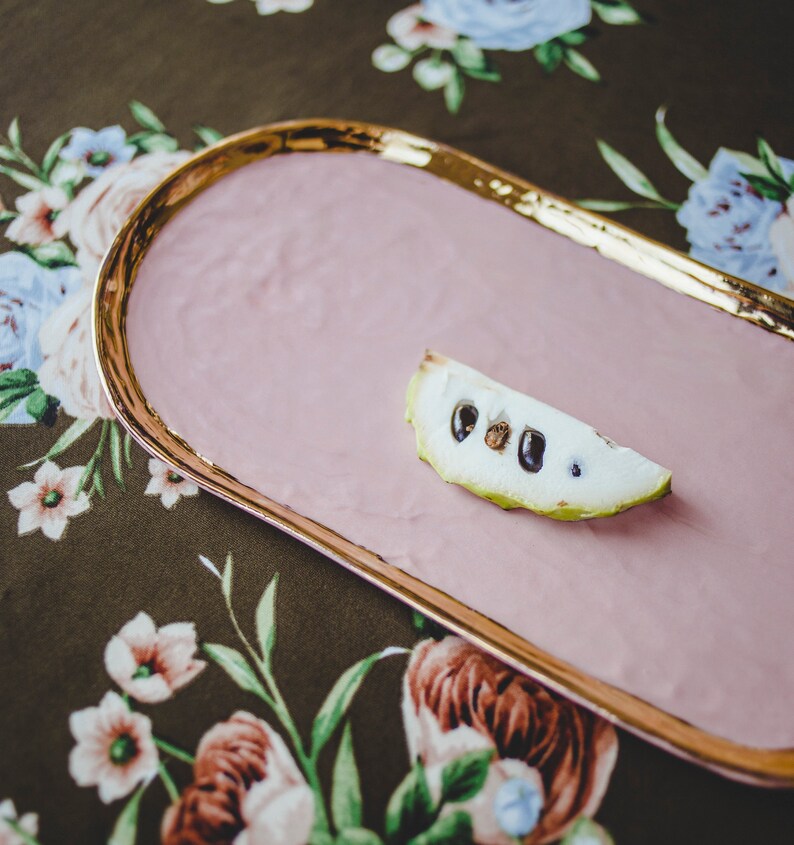 Trinket Tray Vanity Ceramic Plates Decorative Image 0