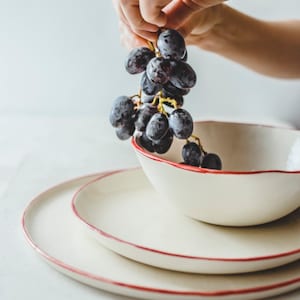 Ceramic Dinnerware Set Rustic Wedding Gift Parents Handmade Pottery ...