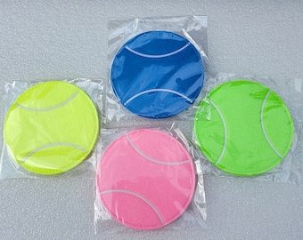 Felt Tennis Ball Drink Coasters - Pack of 4 – Tennis Team Gifts