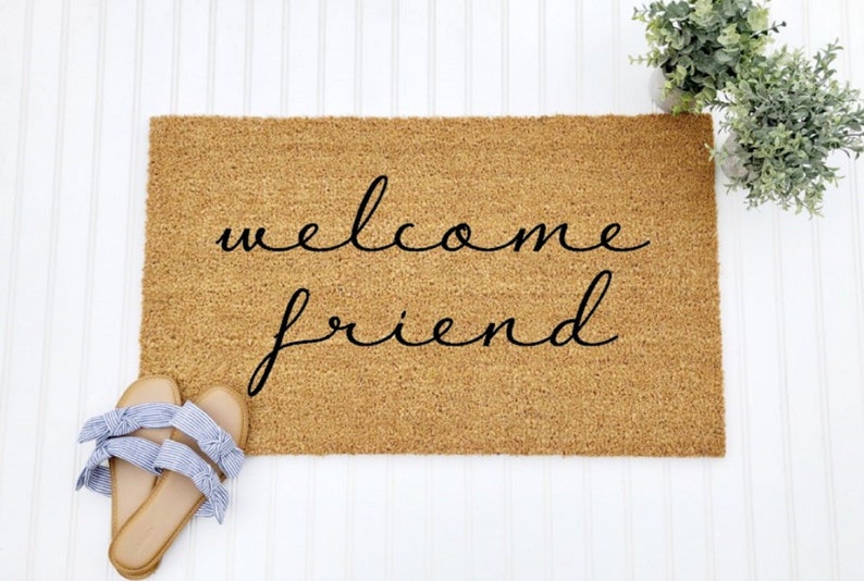 Hey Beautiful Doormat Doormat Cursive Doormat Etsy UK