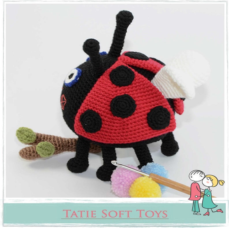 Gaston Amigurumi Ladybird Crochet Pattern From Ben And Holly image 7