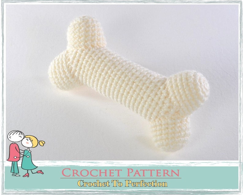 Amigurumi Pattern Dog Bone Crochet Pattern Bone Amigurumi Etsy UK