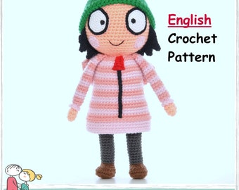 Amigurumi Patten Crochet Pattern Sarah Doll Sarah and Duck Amigurumi Pattern 2 PDF included