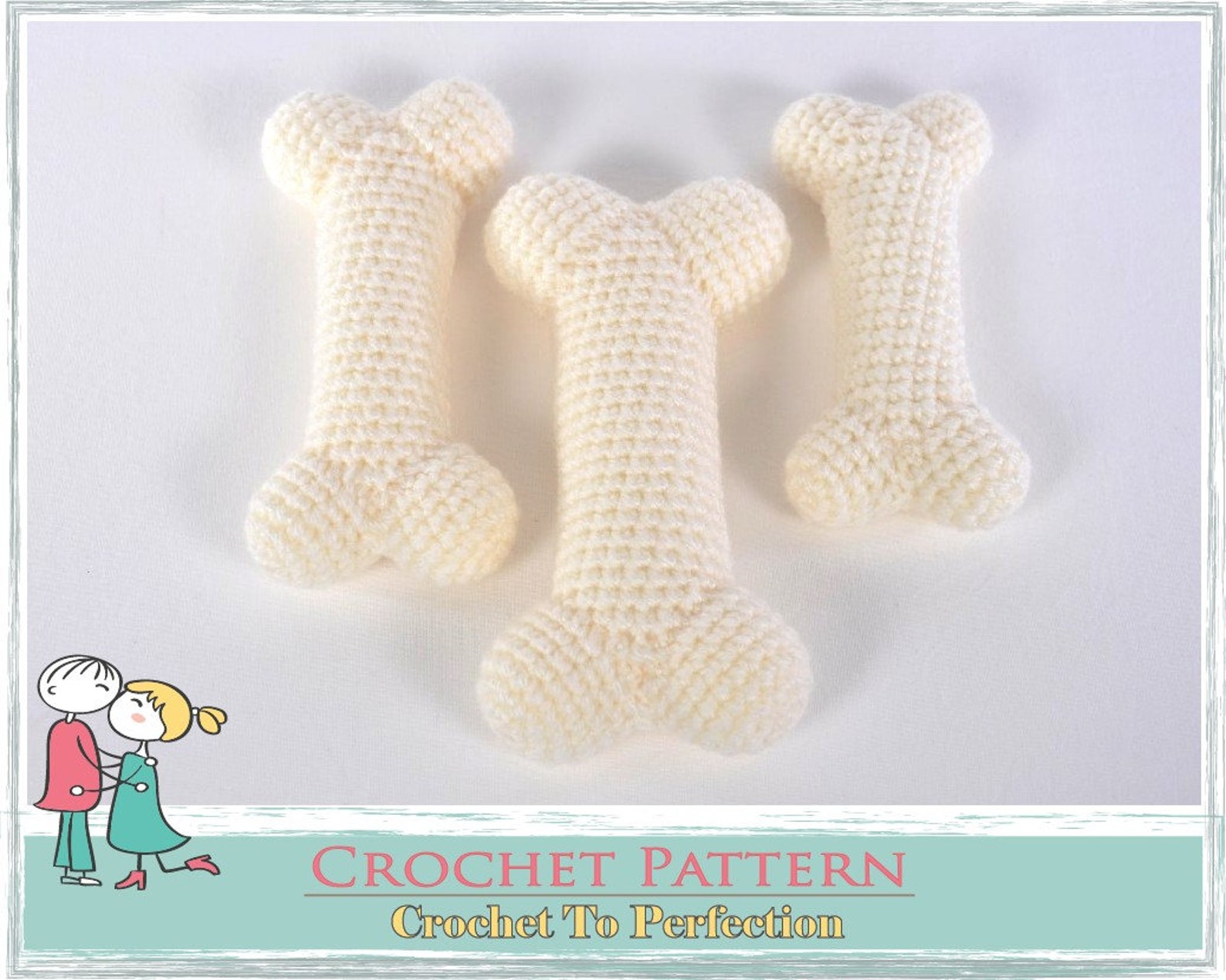 Amigurumi Pattern Dog Bone Crochet Pattern Bone Amigurumi Etsy Canada