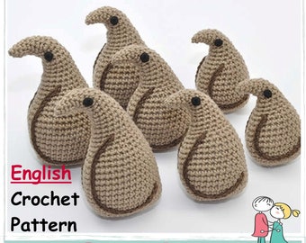 Modèle au crochet Amigurumi Poc Pocs Pocpocs de Neep Bop Friends Crochet