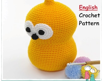 Amigurumi EDF Pattern Zingy Crochet Pattern Flame Amigurumi Pattern