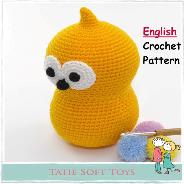Patron au crochet Zingy Flame Amigurumi (Patron PDF)