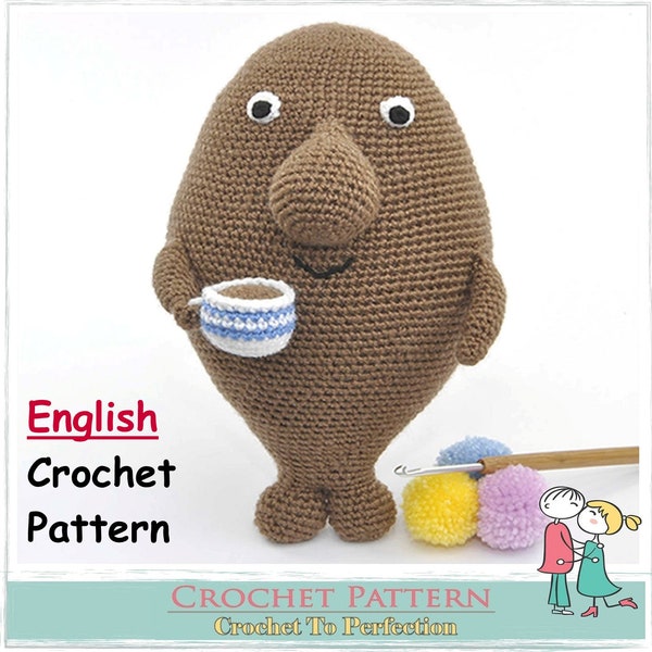 Patron au crochet Amigurumi Bop : inspiré d'Abney & Teal (Patron PDF)