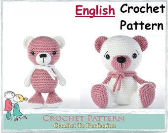 Amigurumi Pattern Bear Amigurumi Animals Amigurumi Crochet Pattern Amigurumi Bear Crochet Pattern Amigurumi Crochet Pattern Teddy