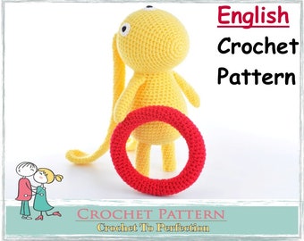 Baby Beegu Alien Crochet Pattern: Amigurumi Toy (PDF Pattern)