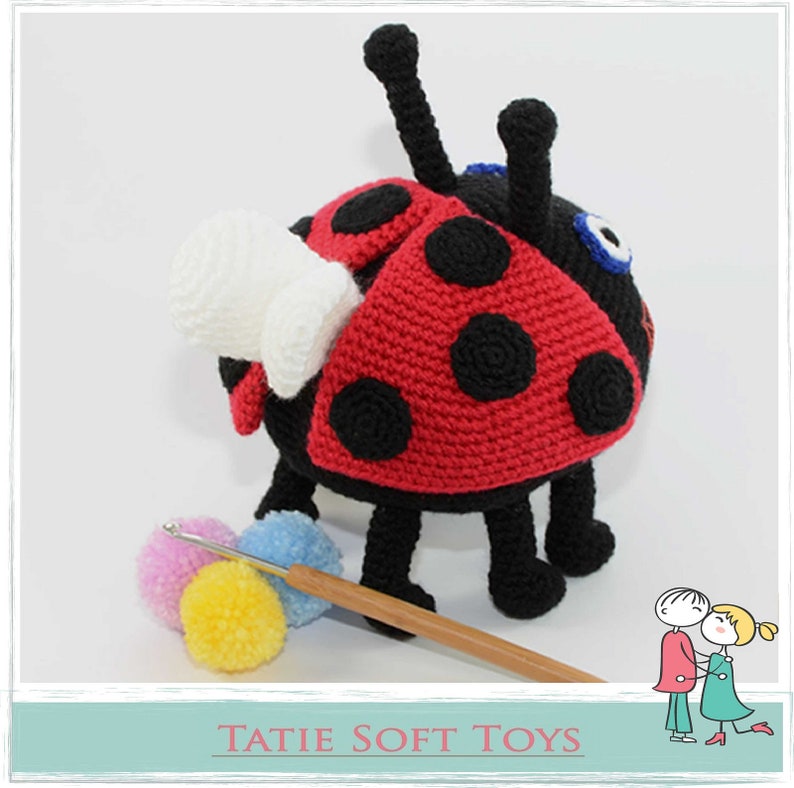 Gaston Amigurumi Ladybird Crochet Pattern From Ben And Holly image 8