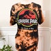 Acid Washed Graphic Tee Jurassic Park 