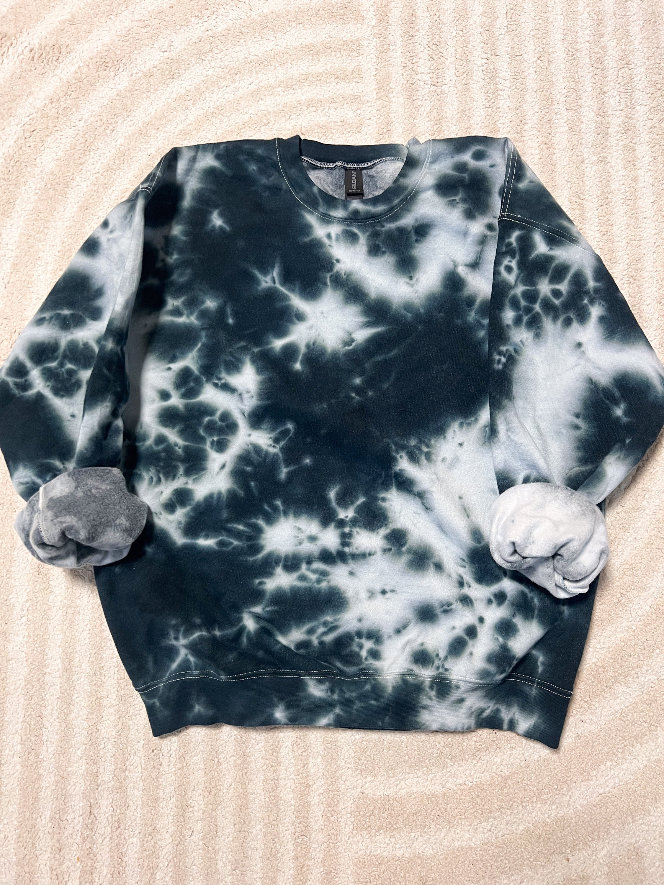 Tie Dye Crewneck - Etsy