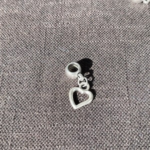 Heart European Pandora Style Charm