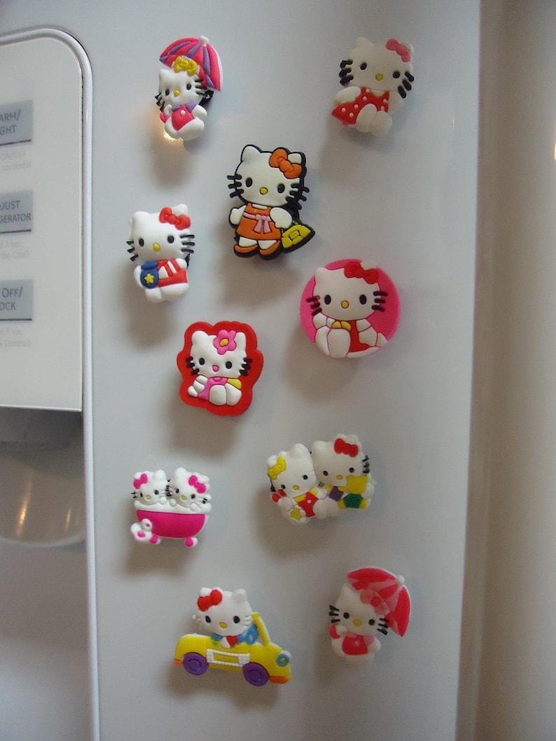 Kitty Cat Frig Sweetest Hang Childrens Artwork Etsy