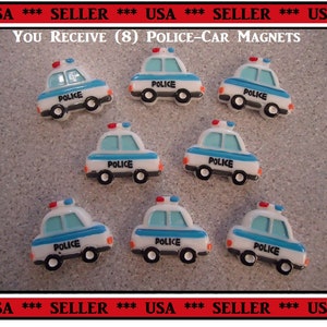 EMT Ambulance Magnets Police Car Magnets Policeman Gifts Ambulance Driver Gift Frig Magnet Holds Note Photo Message Shopping List Invitation