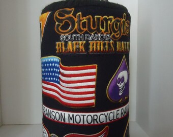 Estuche para gafas de motociclista. Soporte para gafas de moto para usar en el trabajo o en casa. Soporte de pie para gafas si conduces una motocicleta Harley Davidson.