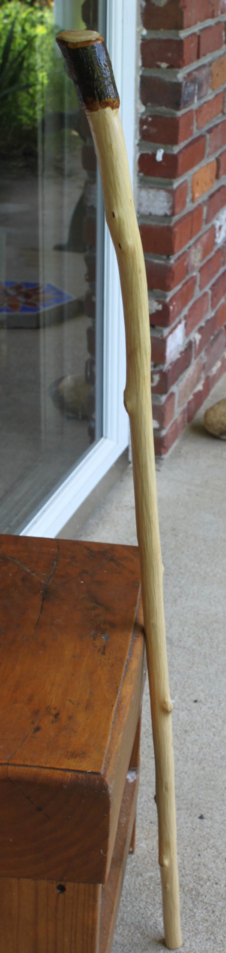 Handcrafted Hickory Wood Cane Shillelagh Walking Stick Etsy